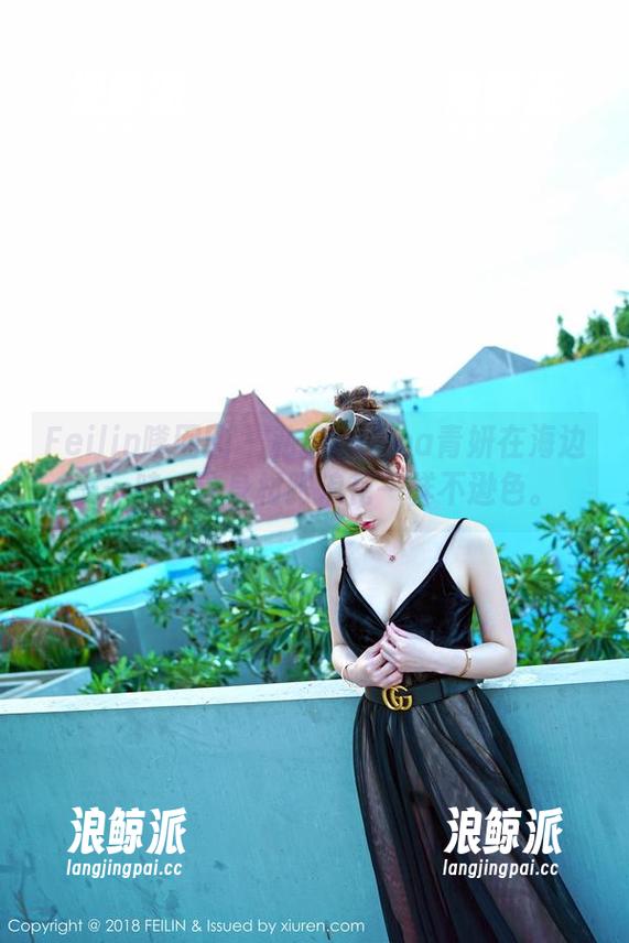 Feilin嗲囡囡 - 私拍Celina青妍在海边——哇，这身材跟浪花一样不逊色。