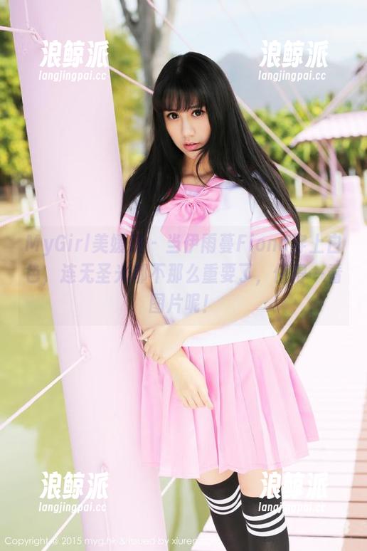 MyGirl美媛馆-伊雨蔓Fiona MyGirl美媛馆 - 当伊雨蔓Fiona穿上白色,连无圣光都不那么重要了,值得一看图片呢!