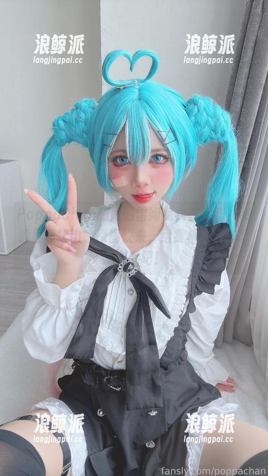 PoppaChan和她的雷姆兔女郎大作，资源堆积如山，原图快来，给我机会去做个发财梦吧！