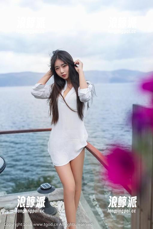 推女神 - 原图来袭！陈嘉嘉Tiffany在海边，那种无圣光的自然感我爱了