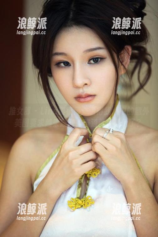 推女郎 - Lina眼镜照：看得我心中的意外美图要求越来越高，难道要换壁纸了？